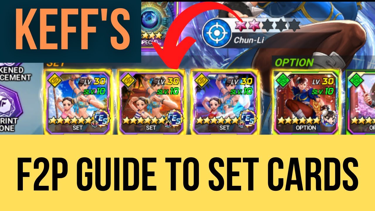 [KOFAS] Keff's F2P Guide to Set Cards - YouTube