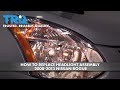 How To Replace Headlight Assembly 2008-13 Nissan Rogue