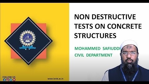 #01 NDT Testing for Concrete