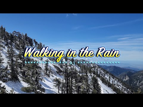 Video thumbnail for WALKING IN THE RAIN - - in the style of A1
