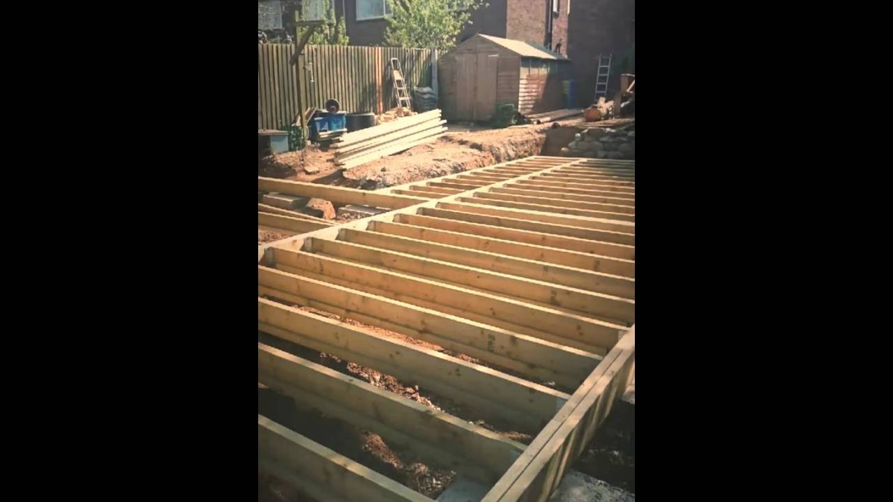 Granny Annexe, Garden Annexe, Phase One of the Build.