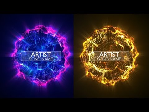 Audio React Music Visualizer After Effects Template