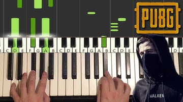 Alan Walker and A$AP Rocky - Live Fast (Piano Tutorial Lesson)