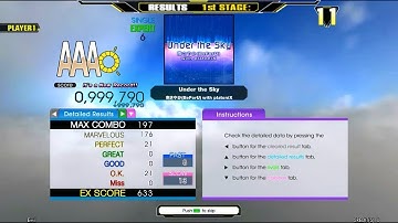 [SM5/DDR A] Under the Sky Expert Mode Perfect Full Combo AAA