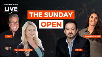 The Sunday Open | Market Prep for the Week w/ Pax, Sara Strat, Craig + Fibonacci Princess (11/9/25)