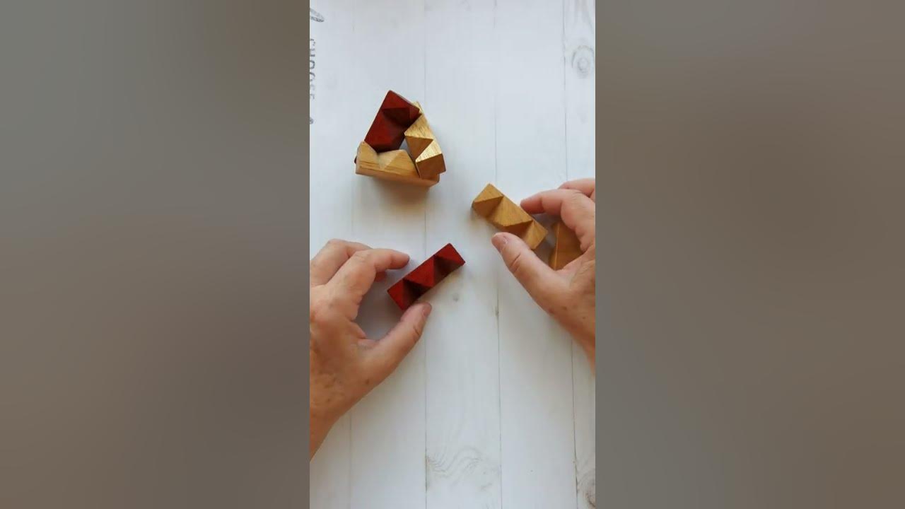 Mini Lumberjack : Puzzle classique imbriqué pour adultes fait à la