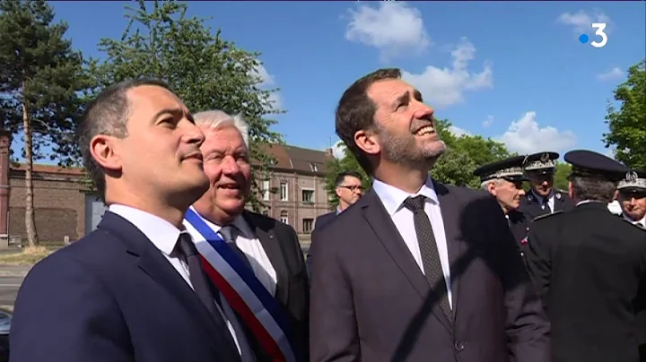 Roubaix-Tourcoin...  : visite du ministre de l'Int...