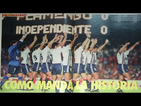 Independiente campeón Supercopa 1995 en Maracaná