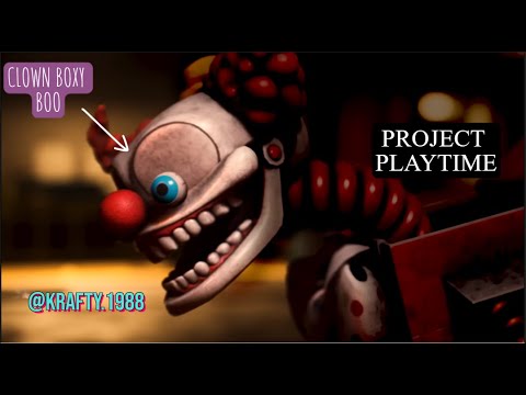 CLOWN BOXY BOO VS @GGGameplays_ & @InuyaJuega PROJECT PLAYTIME PHASE 2 