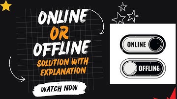 Online or Offline Codechef solution | Online or Offline solution with explanation | Java