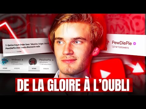 La chute de PewDiePie