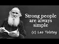 Brilliant Leo Tolstoy Quotes!