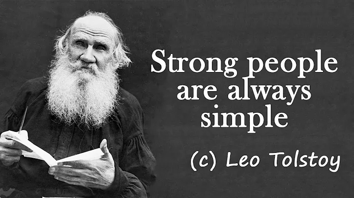 Brilliant Leo Tolstoy Quotes! - DayDayNews