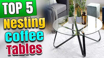 Best Black Nesting Coffee Tables