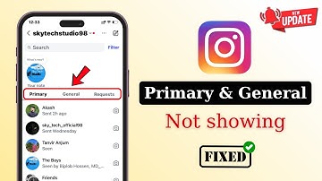 Fix Instagram Message Primary & General Option Not Showing Problem 2025 (SOLVED)