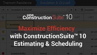 Maximize Efficiency with ConstructionSuite 10 Estimating & Scheduling screenshot 1