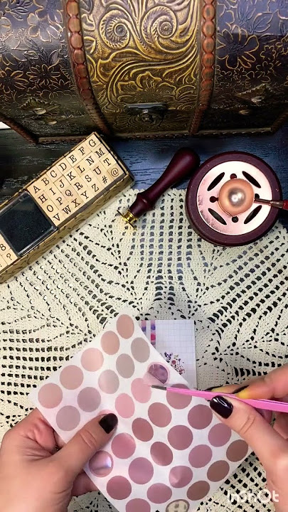 ASMR | #journaling #miniscrapbook #purple #asmr 💜
