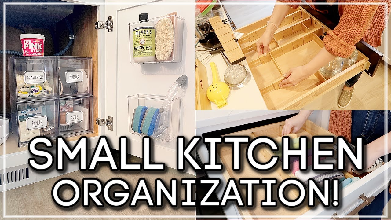 Pin by Tiffany Hladik on Tips  Small kitchen organization, Kitchen  organization diy, Home organization hacks