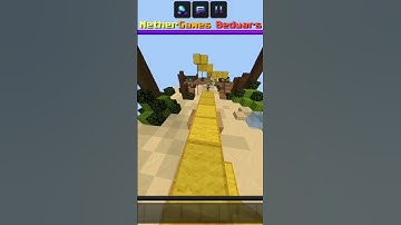 Minecraft: nethergames bedwars #minecraft #shorts #nethergames
