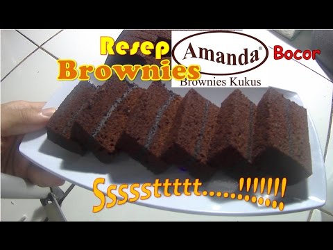 Ssstt Bocoran Resep  Brownies  Amanda  How to make Amanda  