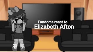 Fandoms react to Elizabeth Afton | Part 1/6