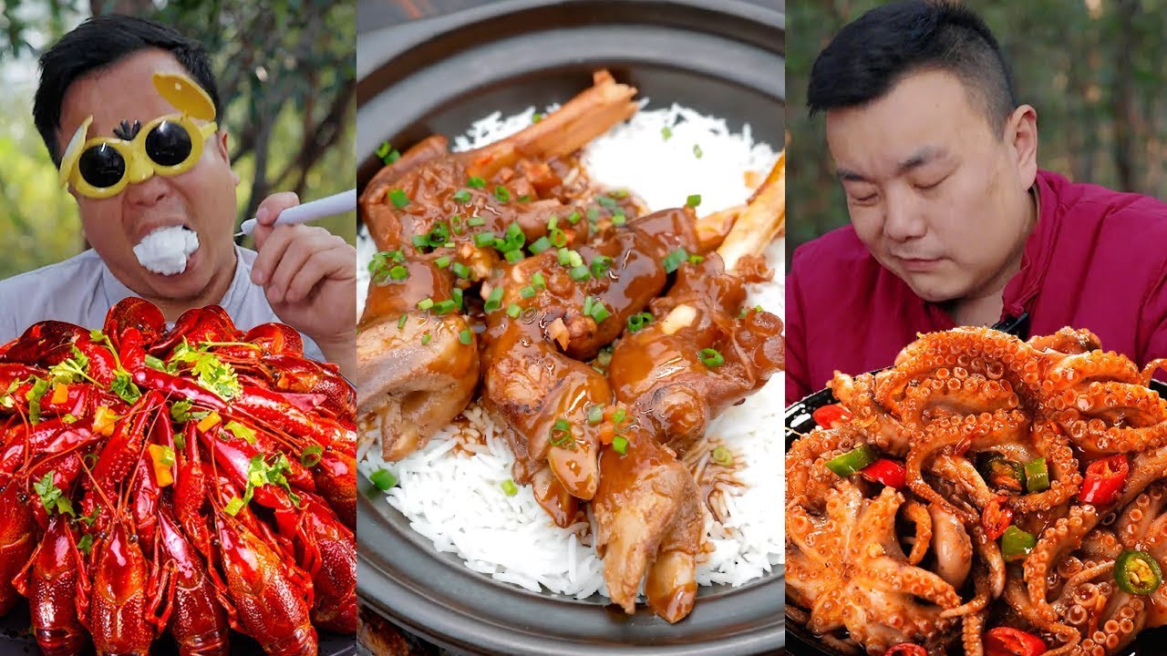 今天全是腿！大壮眼疾手快，留了一手！#农村美食#吃播#辣椒酱#抖音美食#tiktok#美食盲盒#spicy