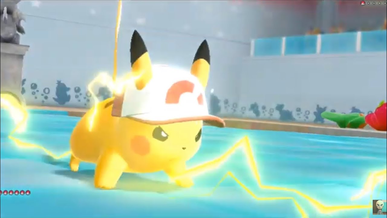 Pokemon Let's Go Pikachu: Overpowered Move - YouTube