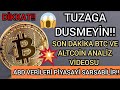 DİKKAT TUZAGA DÜŞMEYİN ABD VERILERI PIYASAYI SARSABILIR SON DAKIKA #BTC VE #ALTCOIN #ANALIZ VIDEOSU