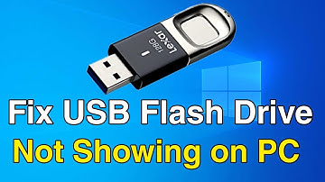 How to FIX USB DRIVE not showing up Windows 10 (Quick & Easy )