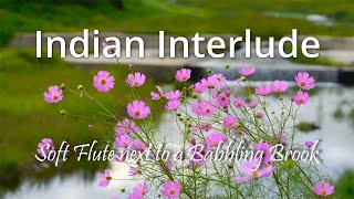 Indian Interlude: Soothing Flute next to a Babbling Brook for Relaxation, Deep Sleep, Study, Focus