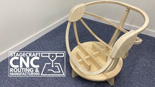 CNC Rotating Sensory Chair