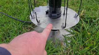 DXCOMMANDER 12.4 stainless steel base plate mod and antenna farm upgrade