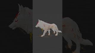 Wolf Rigged Character - AI Rigged 3D Character