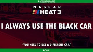 Trolling Nascar Heat 3 - I Always Use The Black Car on Nascar Games screenshot 4