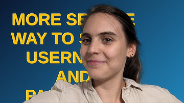 more secure way to store username and password for openvpn