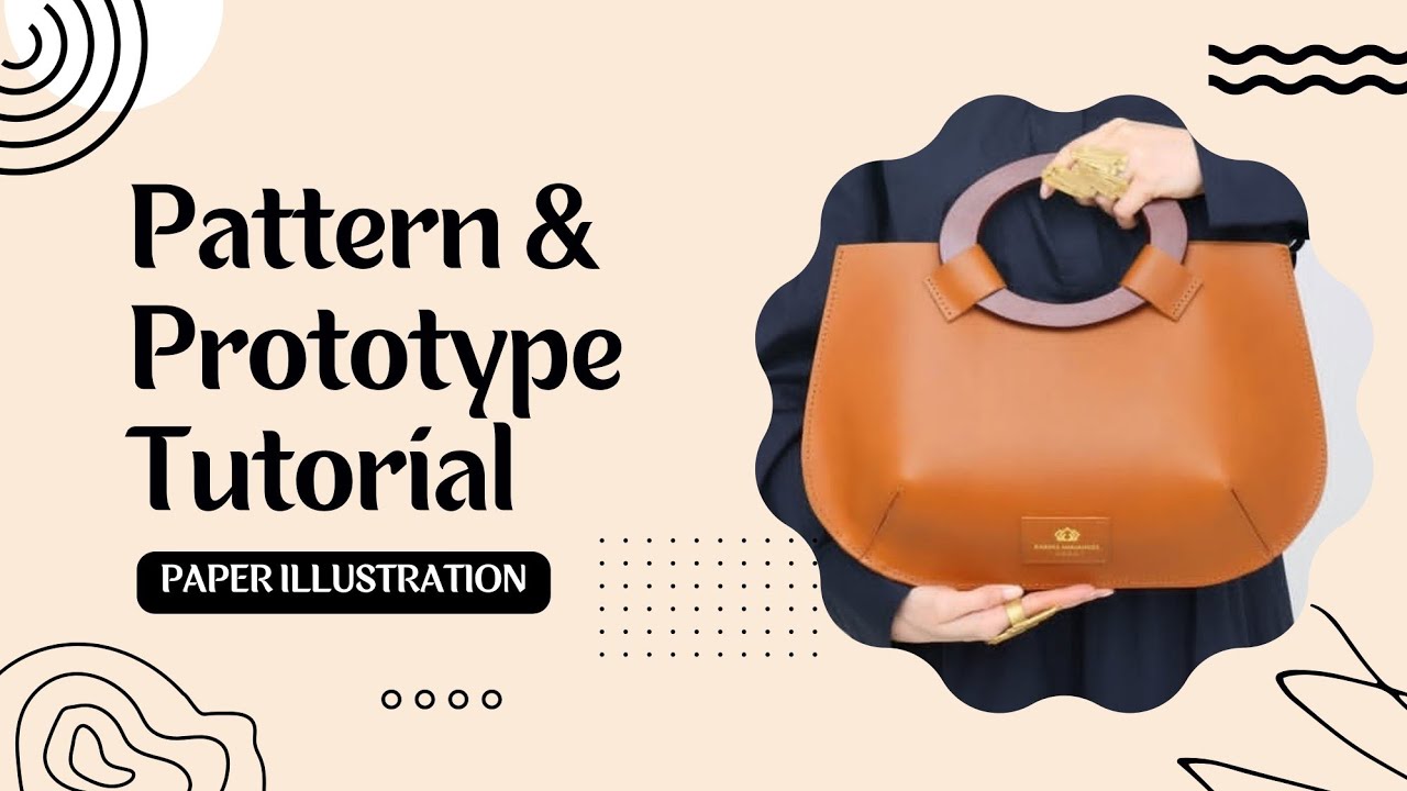 Tote Handbag Pattern & Paper Prototype bag