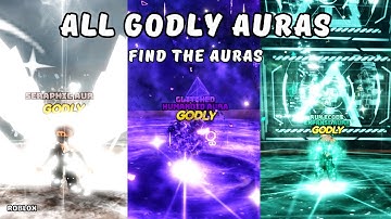 How To Get All GODLY Auras in Find The Auras (610) | Roblox