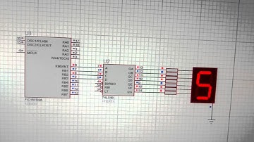 Pic16f628a, contador en proteus