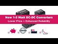 New lowcost 13 watt traco power dcdc converters