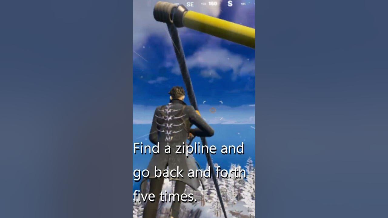 How to Use ziplines, grind wires, or ascenders in Fortnite EASY and