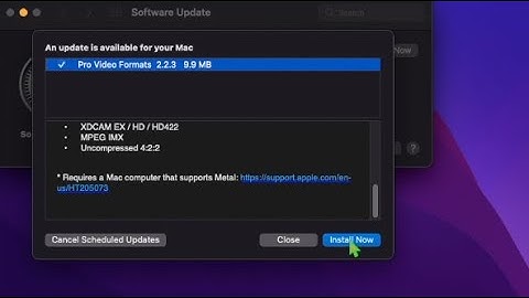 Apple Released Pro Videos Formats 2.2.3 Update