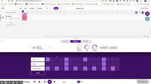 Soundtrap Patterns Beatmaker
