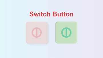Neumorphic Switch Button Using HTML, CSS & JavaScript | Custom Toggle UI