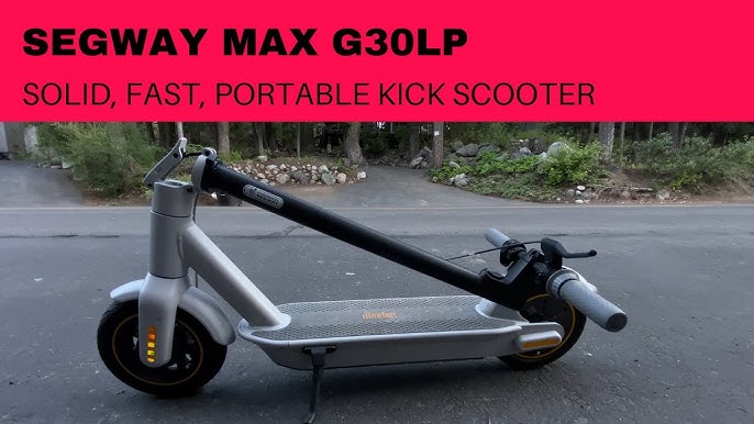 Trottinette électrique Ninebot KickScooter F40I by Segway : Test