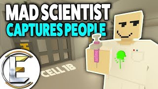 MAD SCIENTIST CAPTURES PEOPLE - Unturned Roleplay (Testing New Viruses On My Patients)