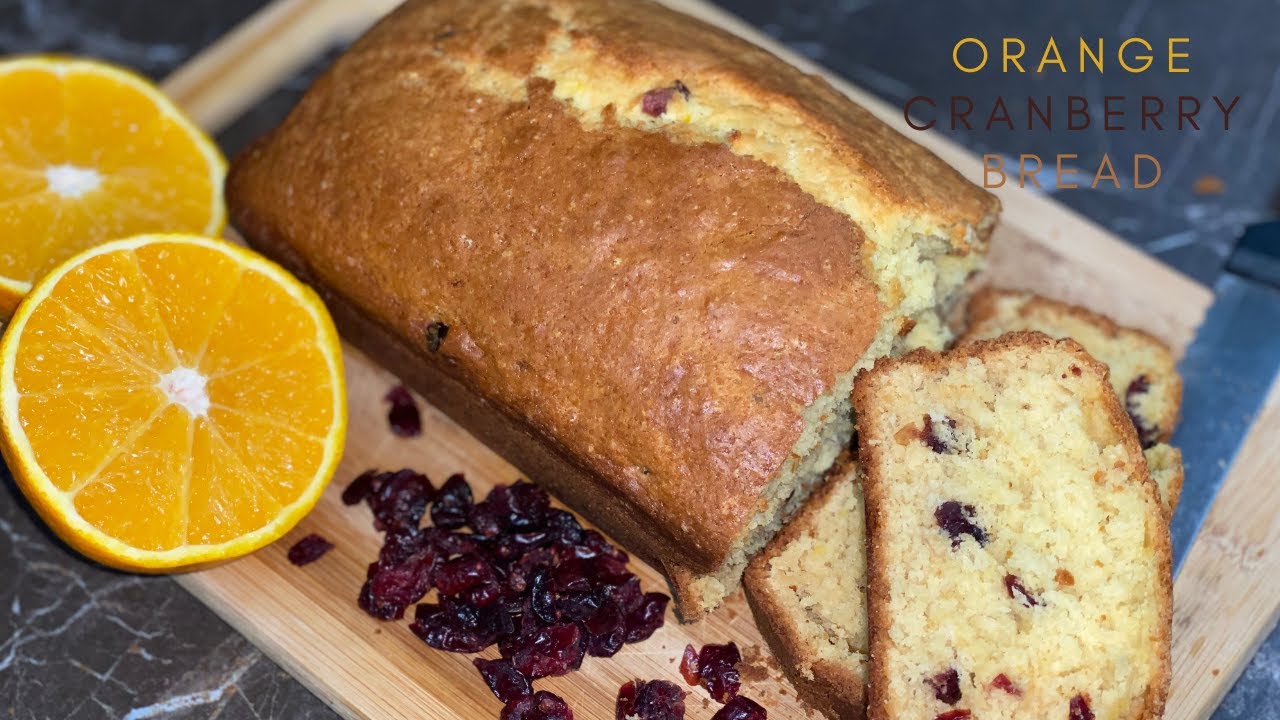 Orange Cranberry QUICK bread || No Yeast No Knead || Quick & Easy Recipes