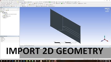 Import 2D Geometry from Fusion 360 to ANSYS (3 MINUTES)