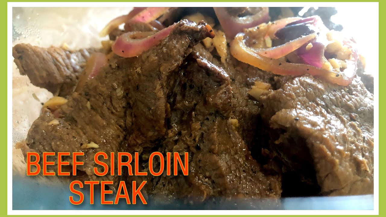 HOW TO COOK BEEF SIRLOIN STEAK | BEEF STEAK | Yum TV - YouTube