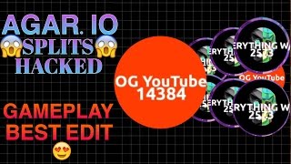 AGAR.IO HACKED | AGARIO 100K SCORE | AGARIO SPLITS HACKED??!