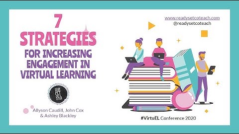 7 Strategies to Increasing Engagement in Virtual Learning with ReadySetCoteach for #VirtuEL 2020